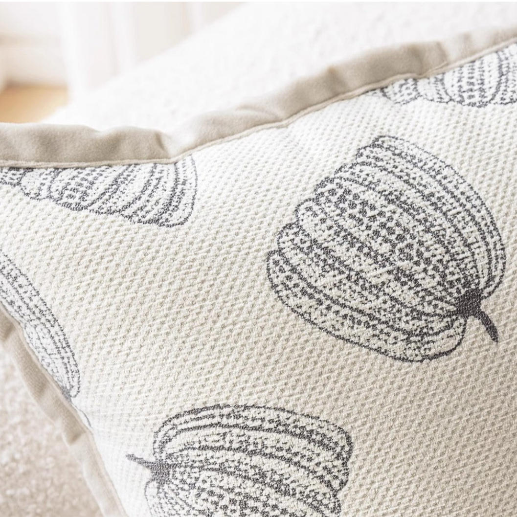 Chenille Pumpkin Pillow Cover - Image 5