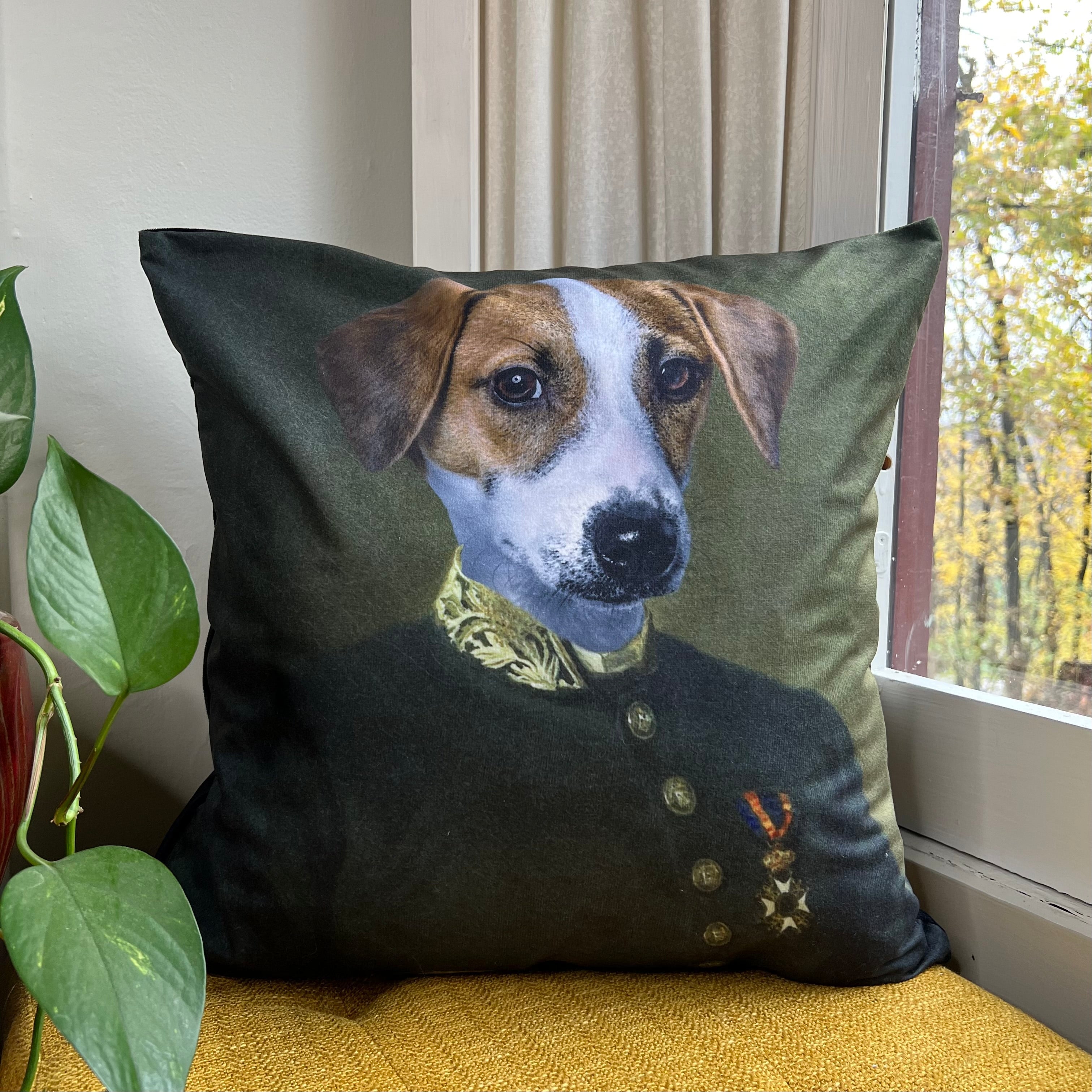 Judicious Jack Russell Pillow Cover - Image 2