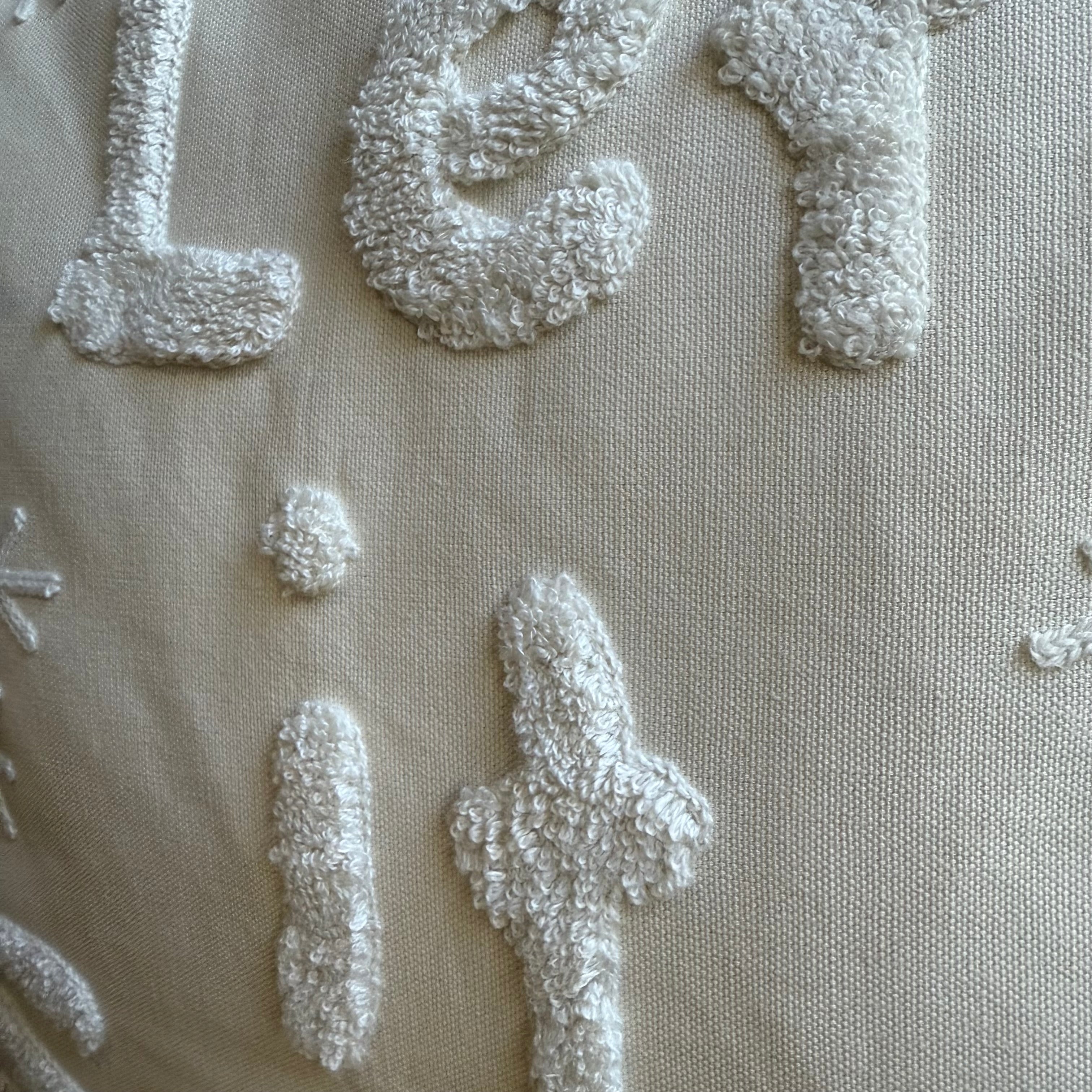 Let it Snow Embroidered Pillow Cover - Image 3