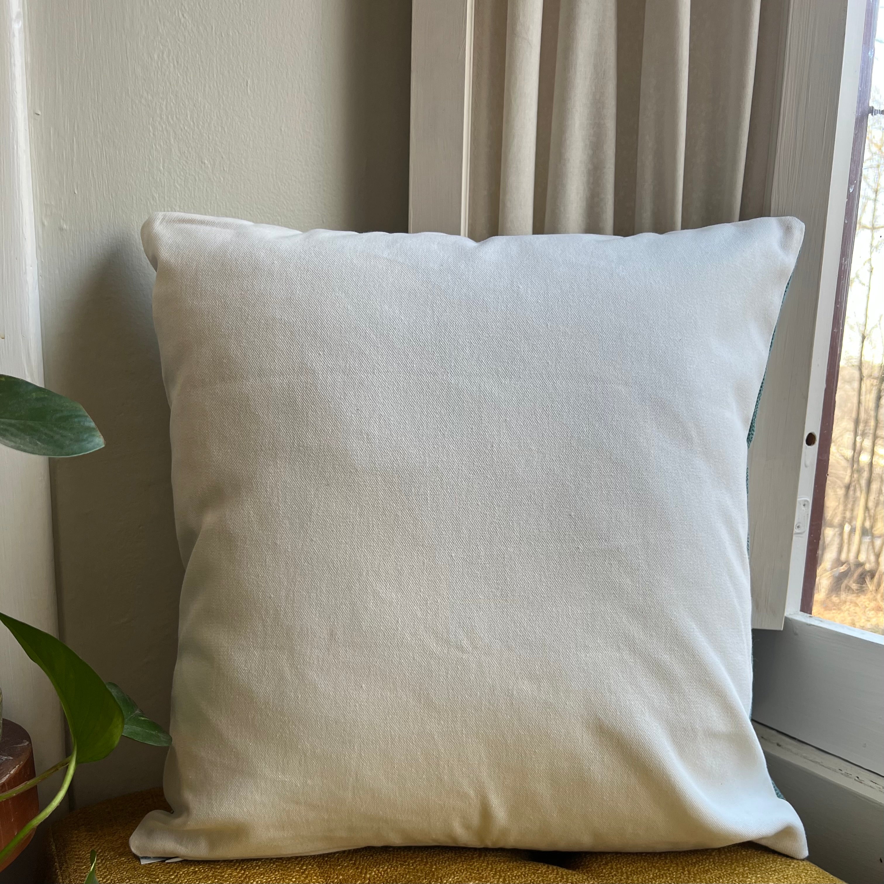 Meadow Flowers Embroidered Throw Pillow Cover - Image 5