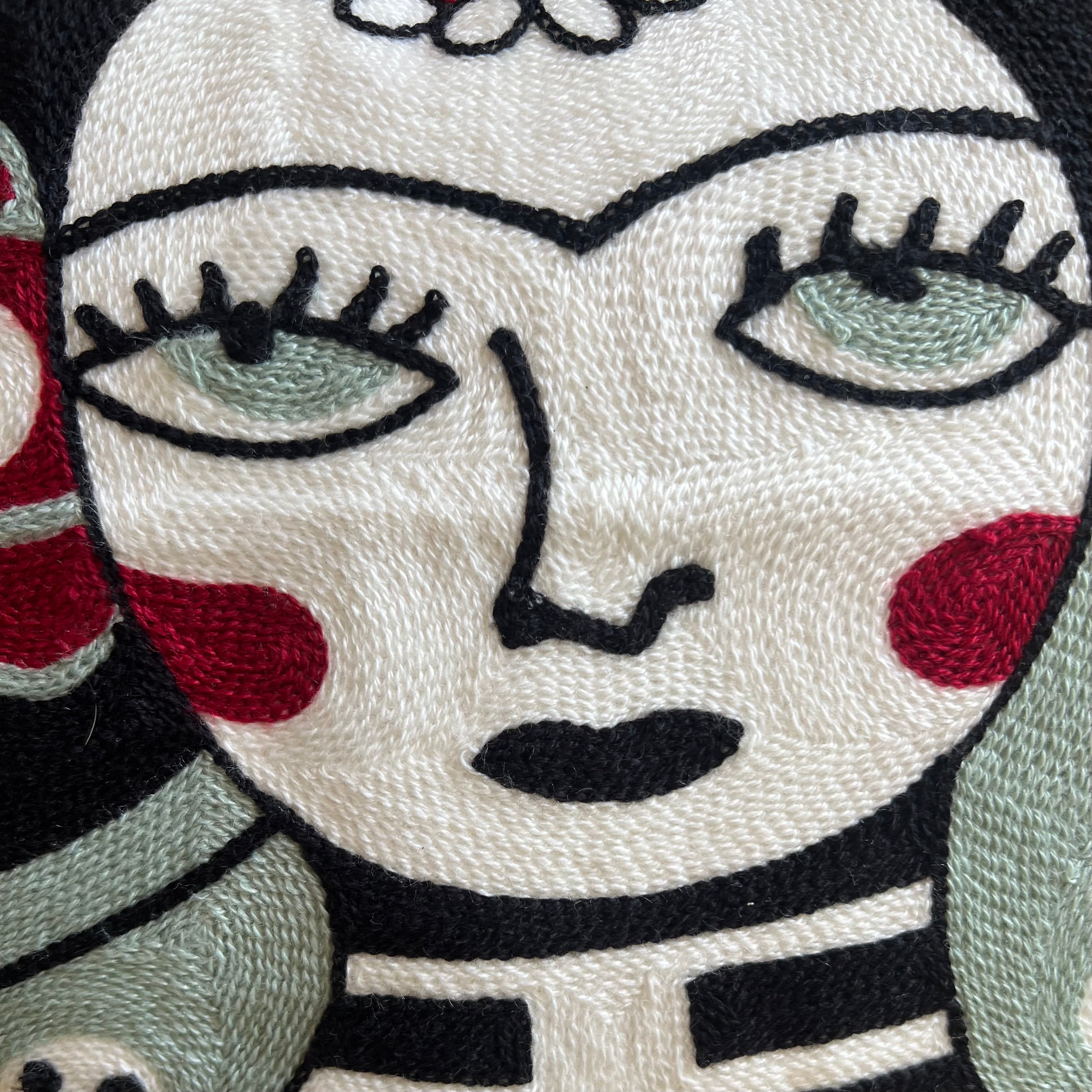 Set of Three Frida Kahlo Inspired Pillow Covers - Image 3